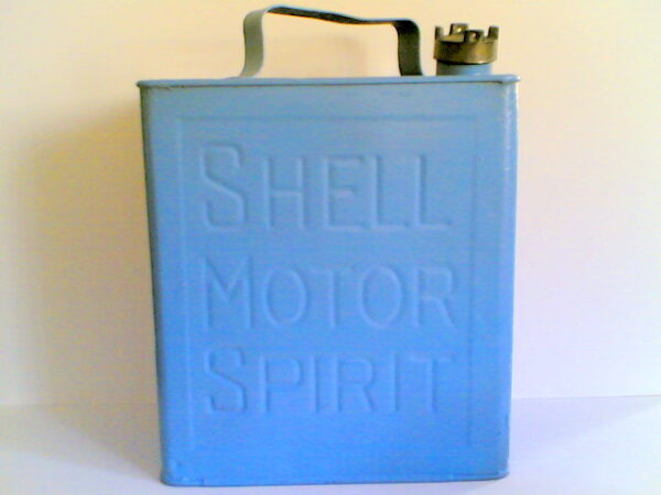 Shell Motor Spirit petrol can