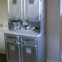 Alloy Kitchen Larder with Marble Top